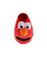 Sesame Street Toddler Boys and Toddler Girls Happy Elmo Dual Sizes Slippers