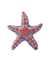 Betsey Johnson Mermaid Jewels Starfish Cocktail Stretch Ring