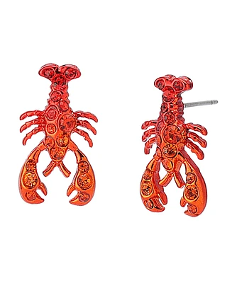 Betsey Johnson Mermaid Jewels Lobster Stud Earrings