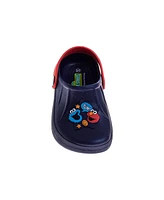 Sesame Street Toddler Boys Elmo and Cookie Dual Sizes Clogs