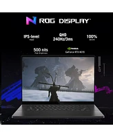 Asus Rog Zephyrus 16" Gaming Traditional Laptop Intel Core Ultra 9 185H 16GB Ram Nvidia GeForce Rtx 4070 1TB Ssd Storage Windows 11 Home Wqxga 240Hz