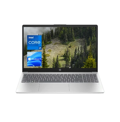 Hp Essential 15.6" Daily Traditional Laptop Intel Core i7 1255U 16GB Ram Intel Iris Xe Graphics 512GB Ssd Storage Windows 11 Home Fhd 60Hz - Silver