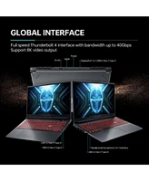 Thunderobot Radiant 15 4060 2.5K Gaming Laptop, 15.6" Qhd 165hz Display, 14th Gen Intel i7-14650HX, Nvidia GeForce 4060, 16GB DDR5 Ram