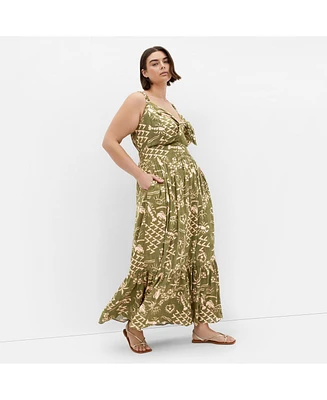 City Chic Plus Vacay Maxi Dress