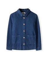 Celtic & Co. Women's Cotton Twill Pleat Back Utility Jacket