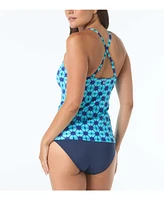 Beach House Sport Women's Ambition Fitted Cross Back Tankini Top