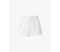 WeWoreWhat Women's Ruffle Boxer Short