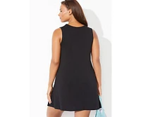 Swimsuits for All Plus Fiona V-Neck Cover Up Dress