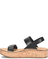 Born Women's Sloan Round Toe Wedge Sandals