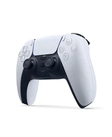 Sony PlayStation 5 Slim Disc with Extra Chroma Pearl Controller, Trigger Stop Kit and MightySkins Decal Voucher