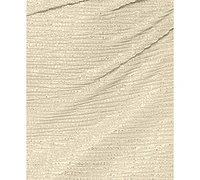 Betsy & Adam Petite Ruched Metallic Crinkle Gown