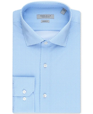 Perry Ellis Men's Modern-Fit Performance Tech Dress Shirt