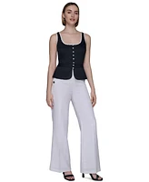 Karl Lagerfeld Paris Women's Sleeveless Blouse