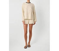 WeWoreWhat Women's Cotton Knit Pull On Shorts