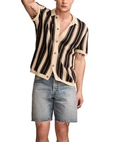 Lucky Brand Short Sleeve Cardigan Loose Fit Shorts