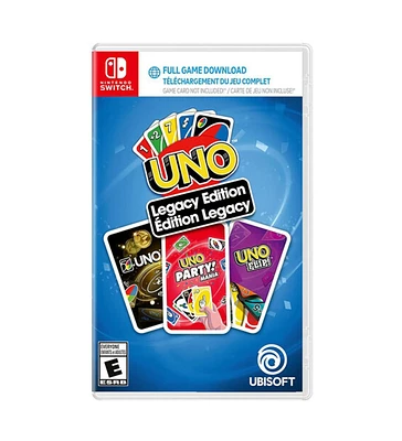Uno Legacy Code-In-Box (English/French) for Nintendo Switch