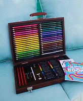 Art 101 Draw Color Wood Art Set, 106 Pieces