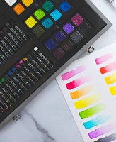 Art 101 Watercolor Draw Sketch Wood Art Set, 88 Pieces