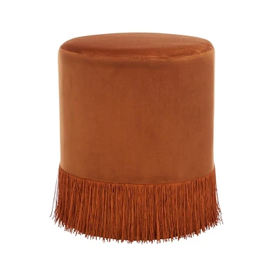 Reika Ottoman With Tassel