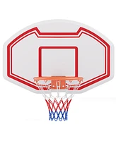 Large Wall Mounted Basketball Hoop with Shatter-proof Backboard