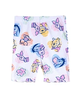 Winnie the Pooh Toddler Girls Peplum T-Shirt and Bike Shorts Outfit Set
