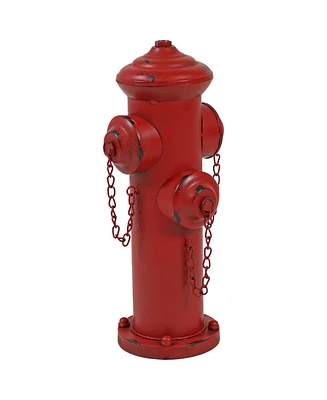 Fire Hydrant for Dogs to on - Dog Fire Hydrant Post for Potty Training- Red Powder-Coated Paint Finish