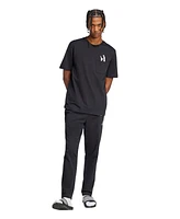 adidas Men's Lounge Slides Graphic Pocket T-Shirt