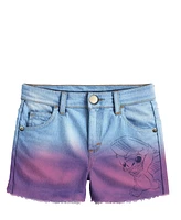 Disney Toddler and Little Girls 2-Piece Stitch Surf Club Tank Top Denim Shorts Set