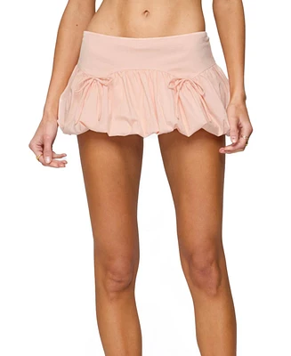 Edikted Women's Margo Bubble Mini Skort