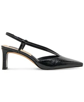 Dolce Vita Women's Ginay Pointed-Toe Slingback Blade-Heel Pumps