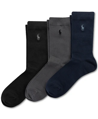 Polo Ralph Lauren Little Boys 3-Pk. Supersoft Crew Socks