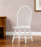 Wood Windsor Back Dining Chair for Kitchen or Dining Table Seating