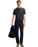 Hugo Boss Beckham x Men's Soft Linen Regular-Fit T-Shirt
