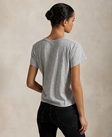 Polo Ralph Lauren Women's Classic Shrunken-Fit Jersey Tee