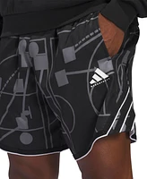 adidas Men's Allover Printed Basketball Shorts