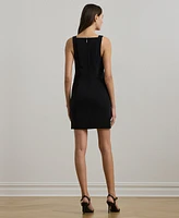 Lauren Ralph Women's Stretch Crepe Sleeveless Dress