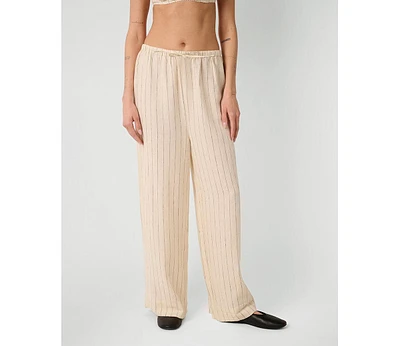 WeWoreWhat Women's Tie Waist Pant