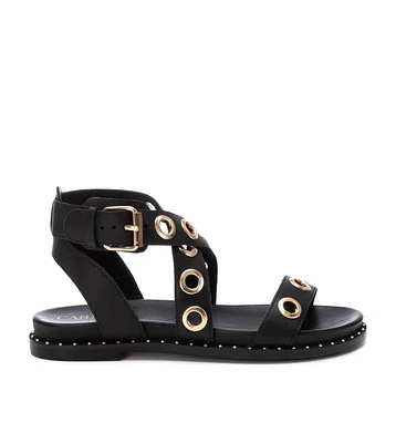 Carmela Leather Women's Fashion Sandals By Xti