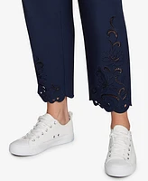 Ruby Rd. Plus Embroidered Ankle Pant