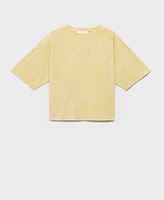 Mango Women's Terry Cotton Overdyed Sweatshirt