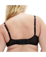 City Chic Plus Arcadia Uplift Print Bra