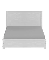 Bed Frame Made of Solid Wood for Sturdy and Timeless Bedroom Style