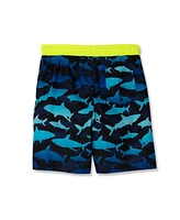 Lands' End Boys Slim Active Stretch Swim Trunks