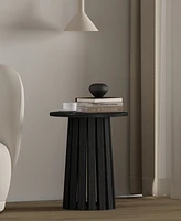 Manhattan Comfort 47.2" Wood Layla Modern End Table
