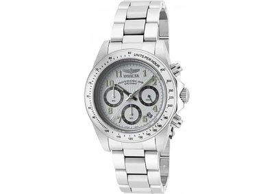 Invicta Men's 17023 Speedway Quartz Chronograph White Dial Watch