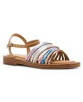 Steve Madden Big Girls Jplayful Strappy Sandals