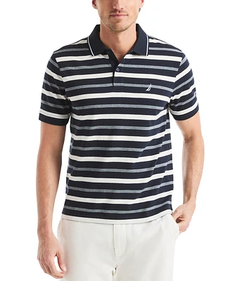 Nautica Men's Birdseye Stripe Polo Shirt