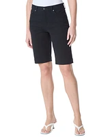 Gloria Vanderbilt Petite Amanda Side-Slit Bermuda Shorts