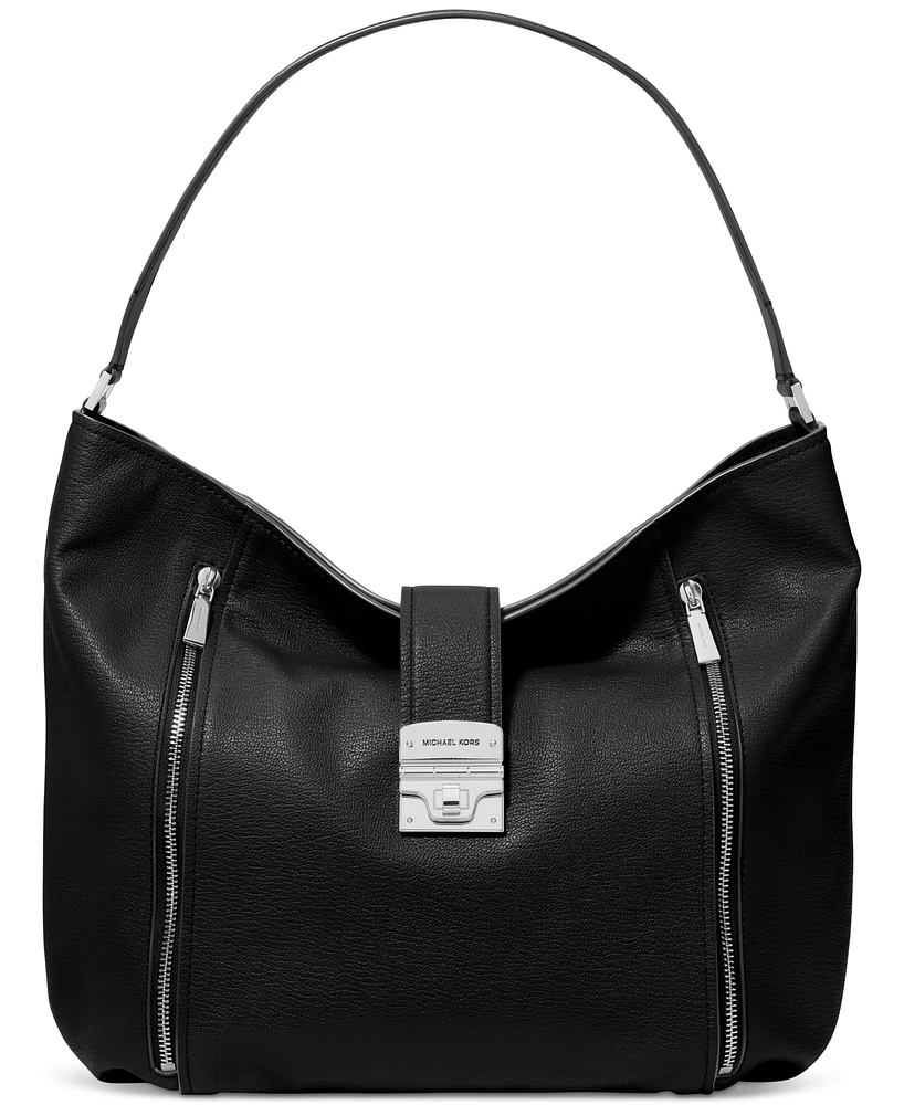 Michael Kors Extra Large Leather Hobo Shoulder Bag