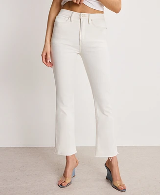 Good American Women's Standard Kick-Flare Jeans